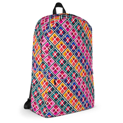 Phulkari Pattern Backpack - Ambam Art