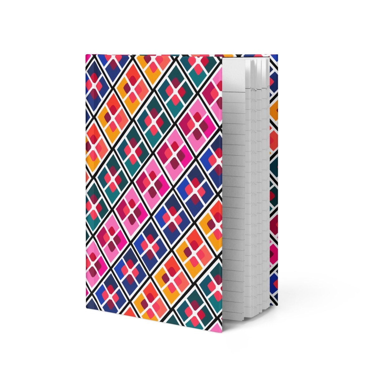 Phulkari Pattern Hardcover Journal - Ambam Art