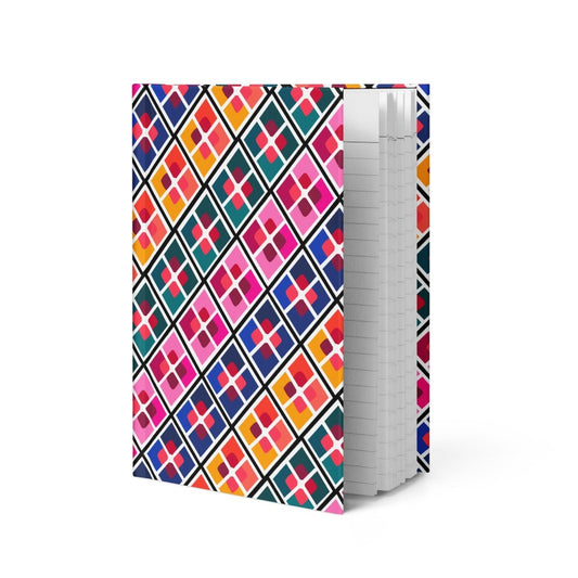 Phulkari Pattern Hardcover Journal - Ambam Art