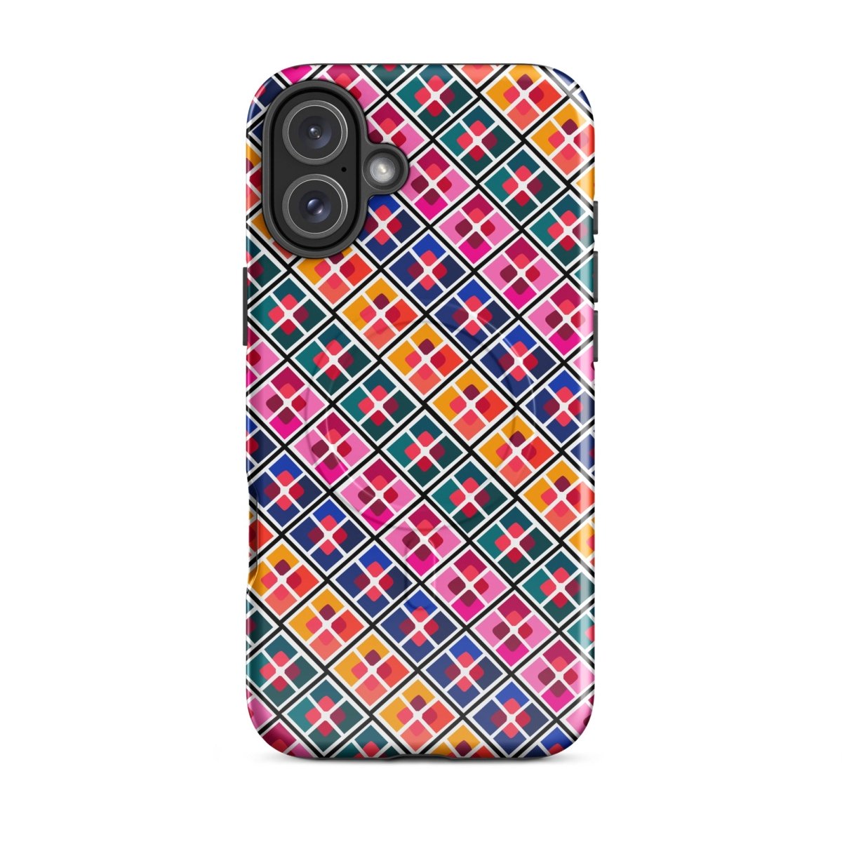 Phulkari Pattern MagSafe® tough case for iPhone® - Ambam Art