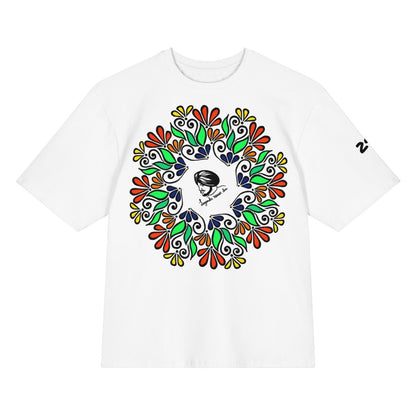 Sidhu Moosewala Oversized Cotton Tee - Unisex - Ambam Art